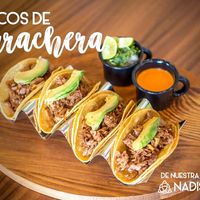 Tacos de Arrachera  at Nadis Go Vegan in Torreon