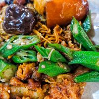 Lady fingers at Eastern Vegetarian Food 东方素食 in Central Singapore