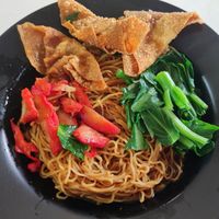 Wanton Noodle at Healthy Vegetarian 健康素食 in Central Singapore