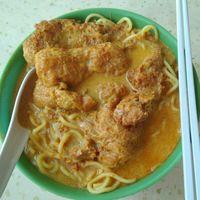 Laksa at Healthy Vegetarian 健康素食 in Central Singapore