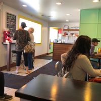 Inside the restaurant  at Fauxmaha in Omaha