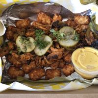 Buffalo Curl Tots at Fauxmaha in Omaha