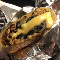 Breakfast Burrito + Cheese Sauce at Fauxmaha in Omaha