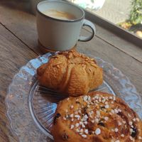 Coffee and pastries at PUR etc - Place des Halles in Strasbourg