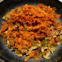 chickpea chaat at Juju in Durham