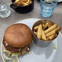 Burger vegan   at Flamsbrygga in Flaam
