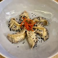 Vegetable gyoza ⭐️ at Pezetarian in Cartagena