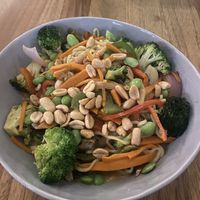 Veggie noodles - delicious!   at Pezetarian in Cartagena