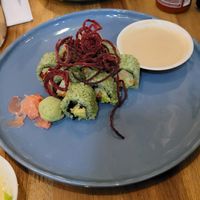 Sushi vegano at Pezetarian in Cartagena