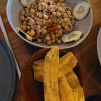 Ensalada mediterránea at Pezetarian in Cartagena