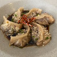 Gyozas  at Pezetarian in Cartagena
