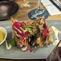 Tako sushi at Pezetarian in Cartagena