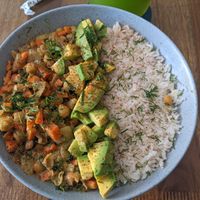 Chickpea curry - 4.5/5 at Pezetarian in Cartagena