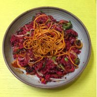 Del Campo - veggie wok rice  at Pezetarian in Cartagena