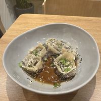 Gyozas  at Pezetarian in Cartagena