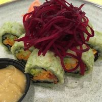 Sushi Green at Pezetarian in Cartagena
