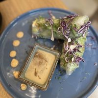 Rollitos vietnamitas  at Pezetarian in Cartagena