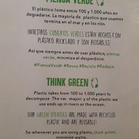 They use reusable utensils at Pezetarian in Cartagena