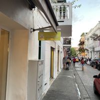 View from the street at Pezetarian in Cartagena