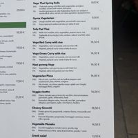 Spice menu  at Spice in Hvar