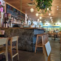 interior at Chickpea Restaurant in Vancouver