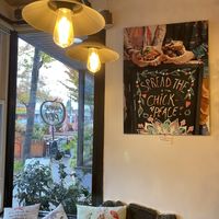 Paint at Chickpea Restaurant in Vancouver