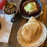   at Chickpea Restaurant in Vancouver