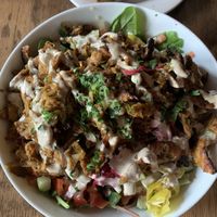   at Chickpea Restaurant in Vancouver