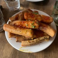Chickpea Fries   at Chickpea Restaurant in Vancouver
