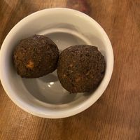 Falafel   at Chickpea Restaurant in Vancouver