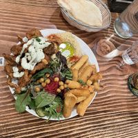   at Chickpea Restaurant in Vancouver