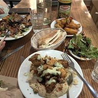   at Chickpea Restaurant in Vancouver