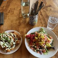   at Chickpea Restaurant in Vancouver