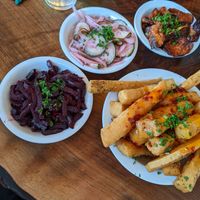 Chickpea tapas at Chickpea Restaurant in Vancouver