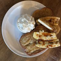 French toast   at Chickpea Restaurant in Vancouver