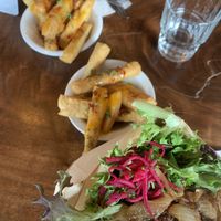 Chickebab pita   at Chickpea Restaurant in Vancouver