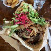   at Chickpea Restaurant in Vancouver