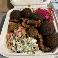   at Chickpea Restaurant in Vancouver