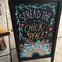 A Little Chickpeace  at Chickpea Restaurant in Vancouver