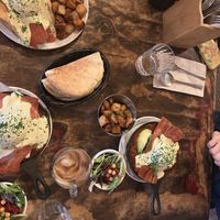   at Chickpea Restaurant in Vancouver