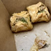 Mmm Backlava  at Chickpea Restaurant in Vancouver