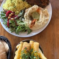   at Chickpea Restaurant in Vancouver