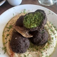 Falafel Platterr  at Chickpea Restaurant in Vancouver