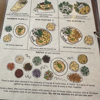   at Chickpea Restaurant in Vancouver