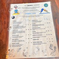   at Chickpea Restaurant in Vancouver