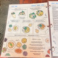   at Chickpea Restaurant in Vancouver