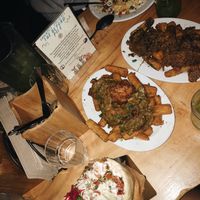 Chickpea fries at Chickpea Restaurant in Vancouver