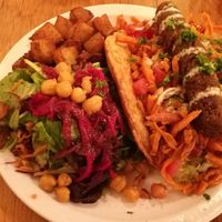 Malawach at Chickpea Restaurant in Vancouver