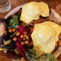 Benechik at Chickpea Restaurant in Vancouver