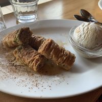 Baklava  at Chickpea Restaurant in Vancouver